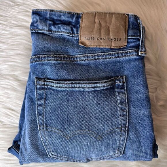 American Eagle AEO Original Straight Jeans Size 30 - Picture 11 of 11